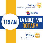 119 ANI LA MULȚI ANI ROTARY